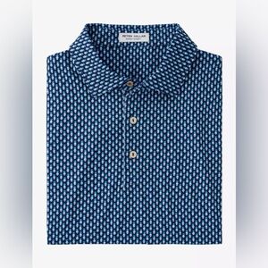 Peter Millar Summer Comfort Pina Skullada print Polo Shirt